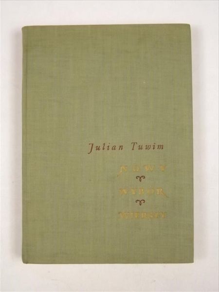 Tuwim Julian - Nowy wybór wierszy