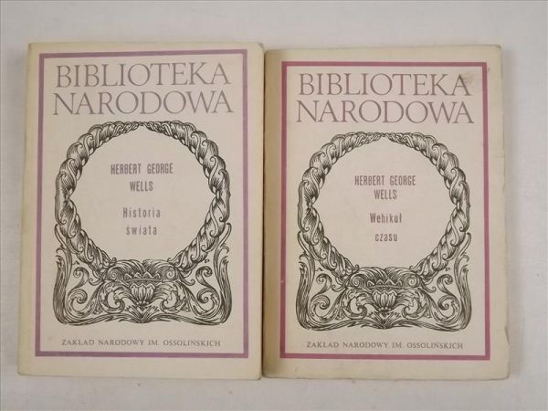 Wells Herbert George - Wehikuł czasu/ Historia świata,  BN