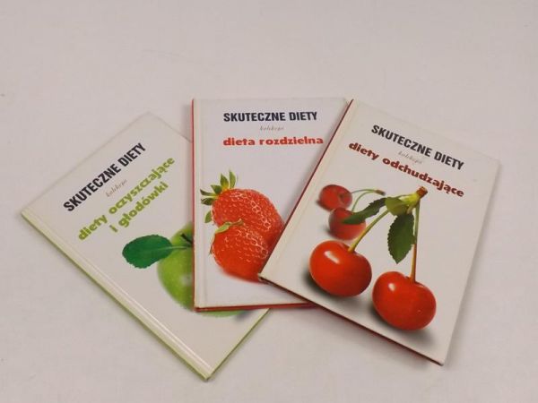 Skuteczne diety, 3 książki (kolekcja)