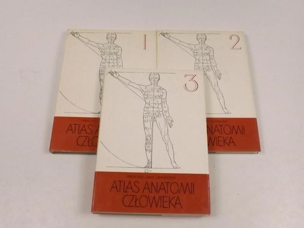 Kiss Ferenc - Atlas anatomii człowieka, t. 1-3