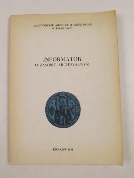 Infoormator o zasobie archiwalnym