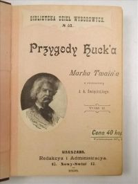Przygody Hucka, t. II,  1898 r.