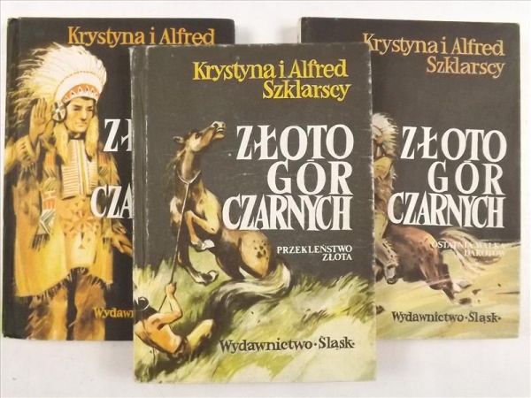 Szklarscy Krystyna i Alfred -  Złoto Gór Czarnych, Tom I-III