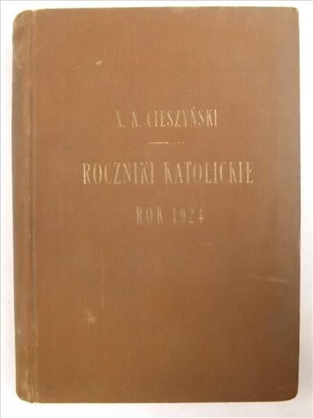 Roczniki katolickie, rok III, 1925 r.