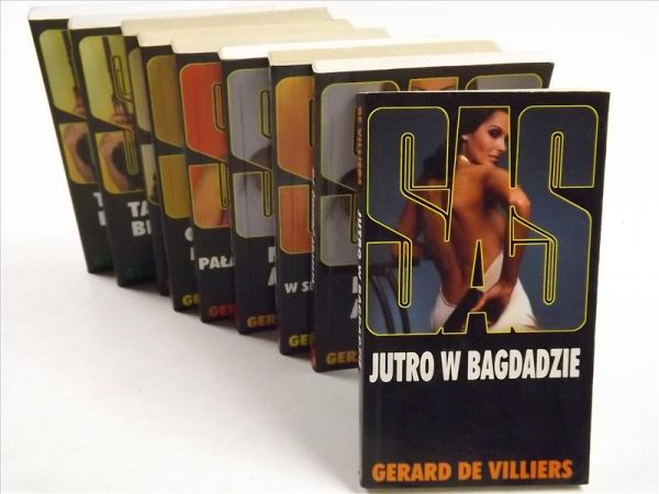 Villiers Gerard de - SAS, 7 tomików