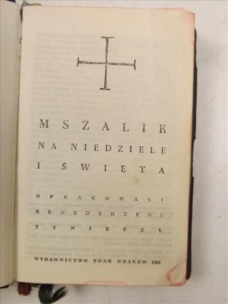 Mszalik na niedziele i święta