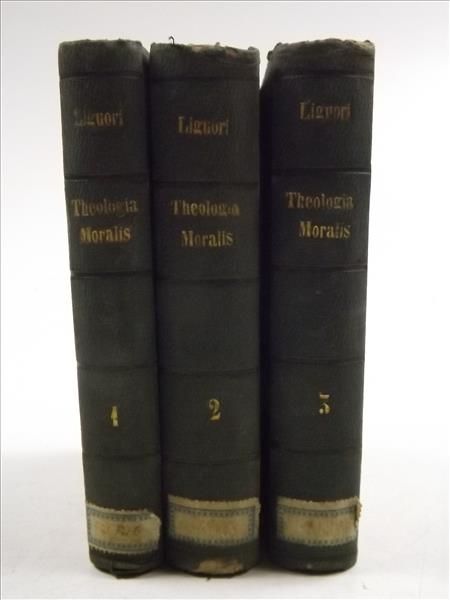 De Ligorio M.A. - Theologia Moralis, T. I- III, 1846 r.
