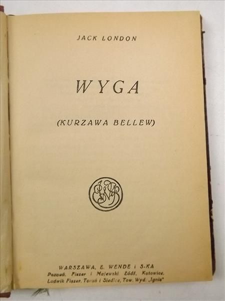 Wyga, 1925 r.