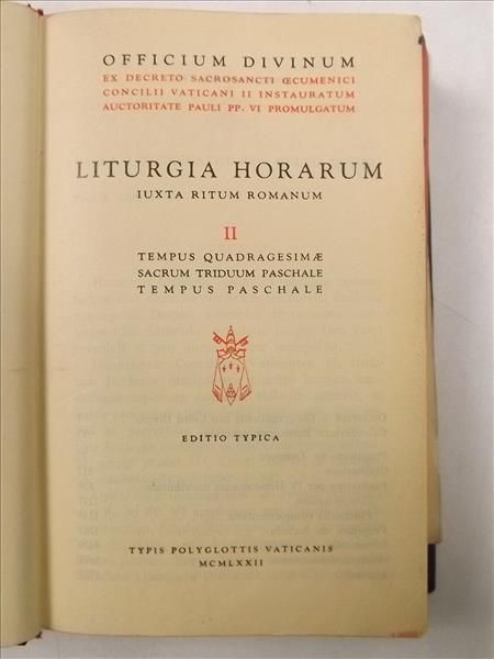 Liturgia Horarum. Iuxta Ritum Romanum, II