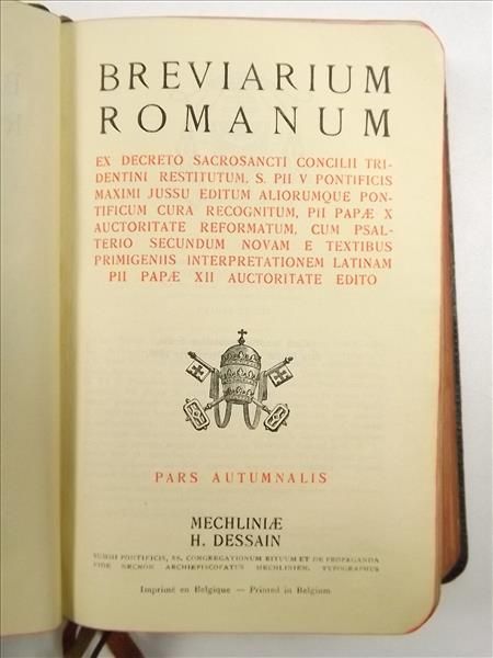Breviarium Monasticum, 1946 r.