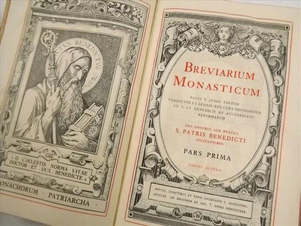 Breviarum Monasticum, 1930 r.