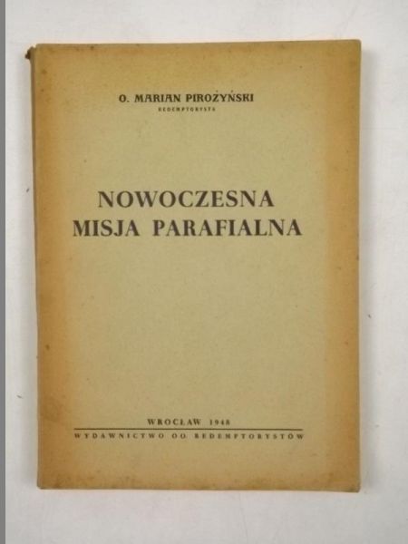 Marian - Nowoczesna misja parafialna, 1948 r.