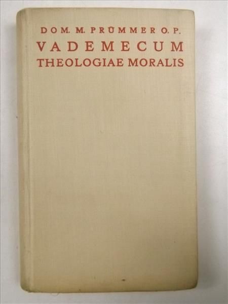 Prummer D. - Vademecum Theologiae Moralis, 1941 r.