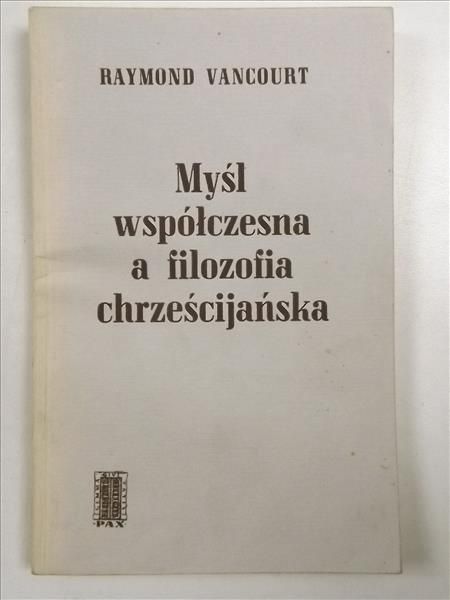 Myśl współczesna a filozofia chrześcijańska
