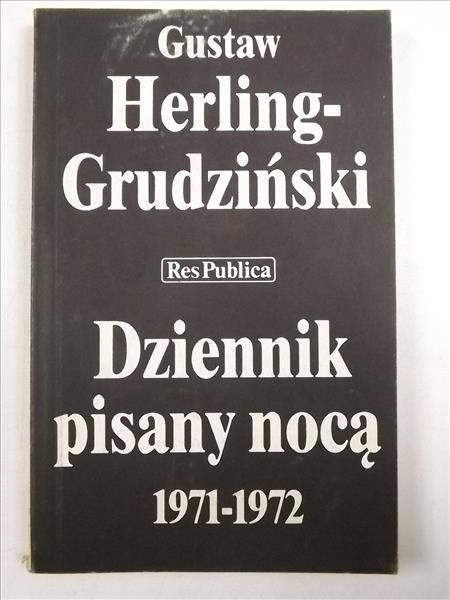 Dziennik pisany nocą 1971-1972