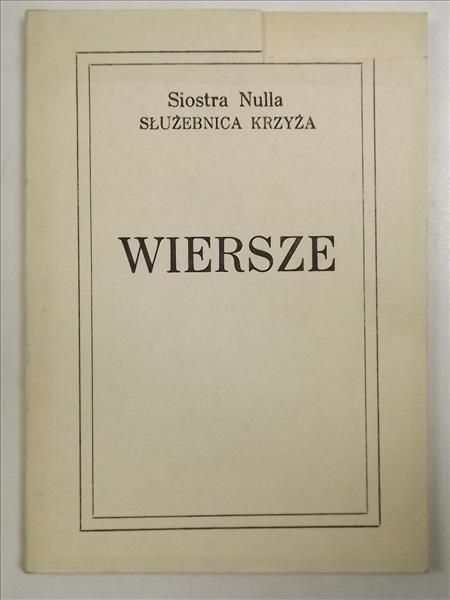 Wiersze