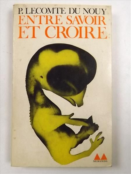 Enter Savoir Et Croire