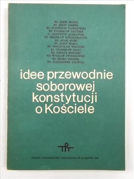 Idee przewodnie soborowej konstytucji o Kościele