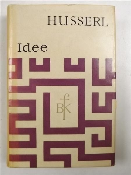 Idee czystej fenomenologii i fenomenologicznej filozofii BKF