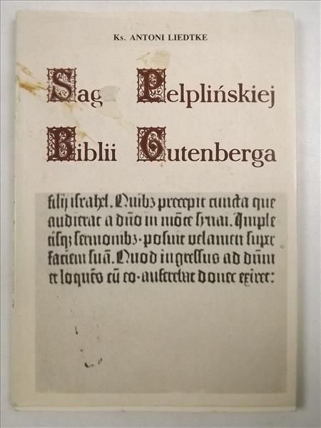 Saga Pelplińskiej Biblii Gutenberga