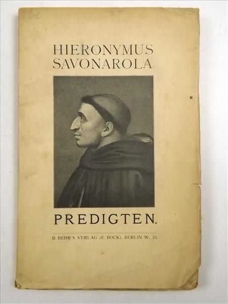 Predigten, 1901 r.