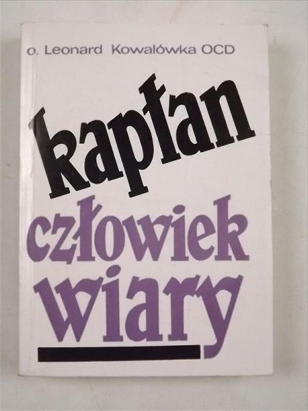Kapłan: człowiek wiary
