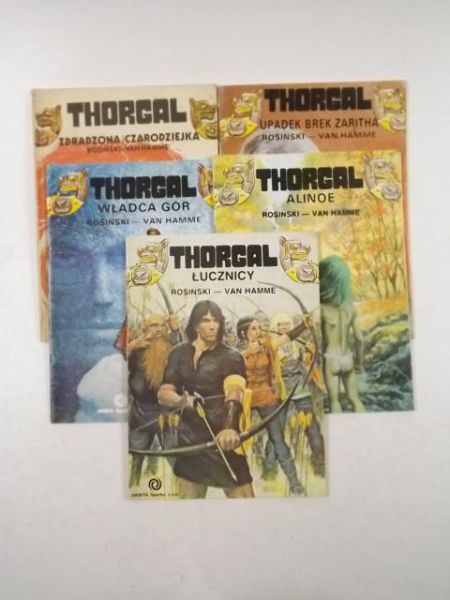 Rosiński,   - Throgal, 5 komiksów