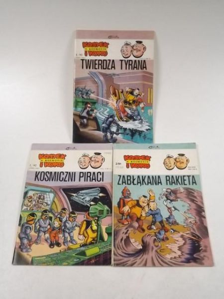 Christa Janusz - Kajko i kokosz w kosmosie, 3 komiksy
