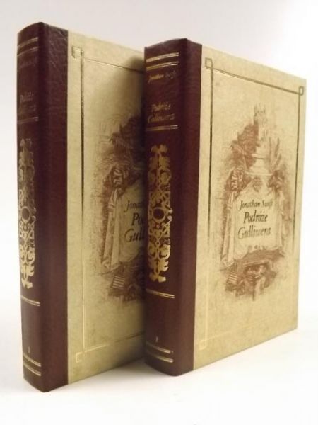 Swift Jonathan - Podróże Gulliwera, Tom I-II, Reprint z 1842 r.
