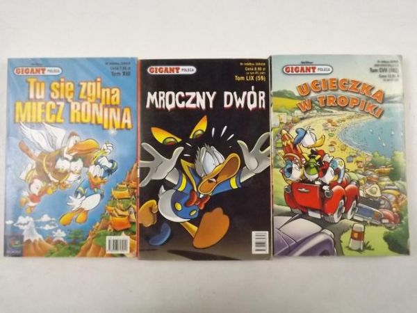 Gigant Mroczny Dwór/ Ucieczka w tropiki/ Tu się zgina miecz ronina