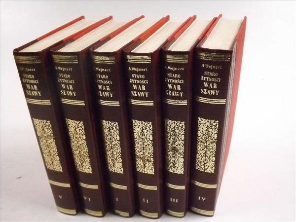 Starożytności Warszawy, Reprint 1848 r.