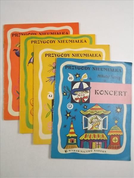 Przygody Nieumiałka, 5 komiksów
