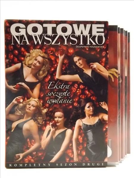 Gotowe na wszystko / Desperate Housewives: Kompletny sezon drugi, 6 płyt DVD