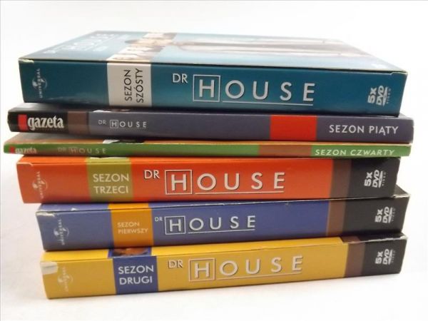 Dr House: Sezon 1 - 6, DVD