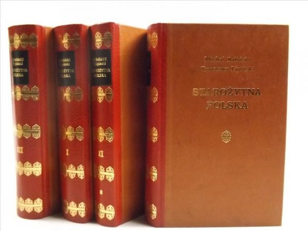 Michał - Starożytna Polska, t.1-4 Komplet, reprint z 1843 r.