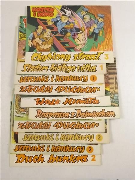 Christa Janusz - Kajko i Kokosz, 9 komiksów
