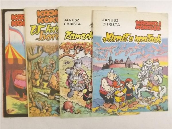 Christa Janusz - Kajko i Kokosz, 4 komiksy