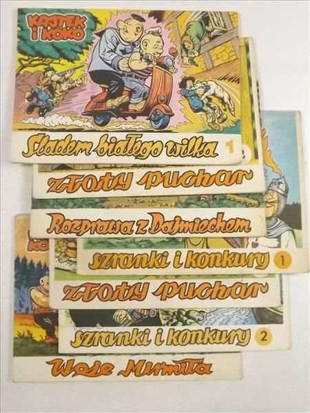 Christa Janusz - Kajko i Kokosz, 7 komiksów
