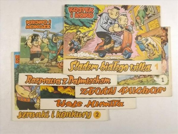 Christa Janusz - Kajko i Kokosz, 5 komiksów