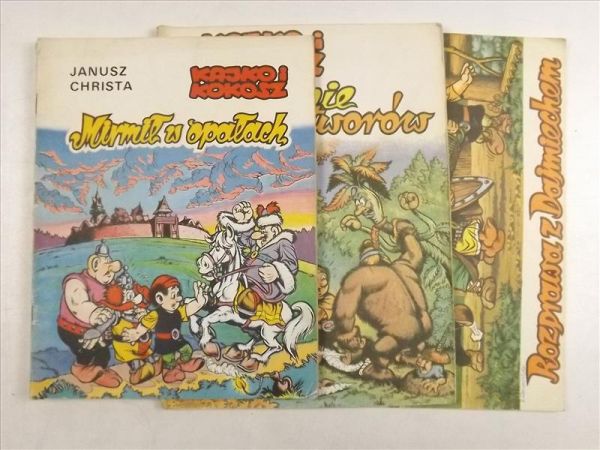 Christa Janusz - Kajko i Kokosz, 3 komiksy