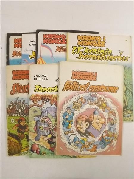 Christa Janusz - Kajko i Kokosz, 7 komiksów