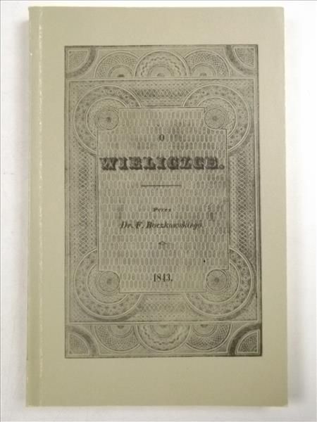 O Wieliczce, Reprint 1843 r.