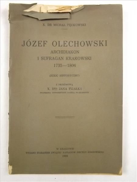 Józef Olechowski, 1926 r.