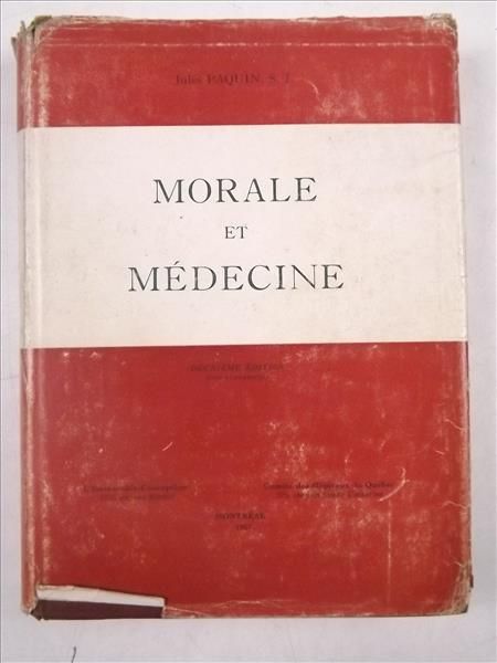 Morale et medecine