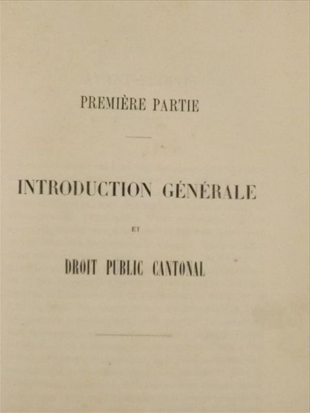 Le Droit Public,  1878 r.
