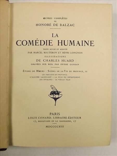 Le Comedie Humaine III, 1913 r.