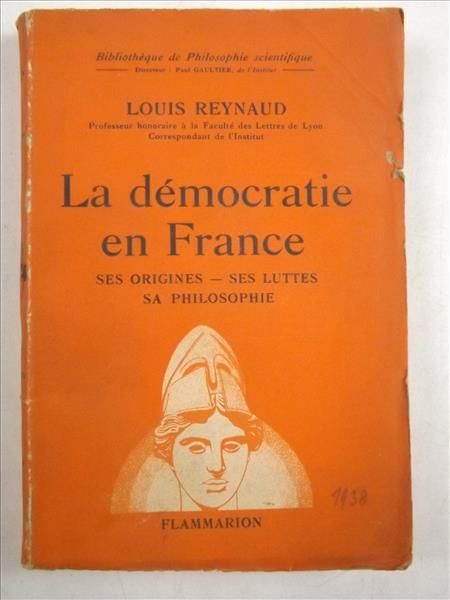 La democratie en France, 1938 r.