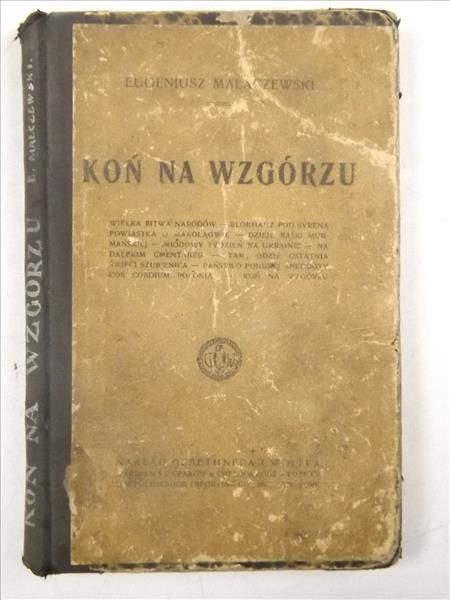 Koń na wzgórzu, 1921 r.