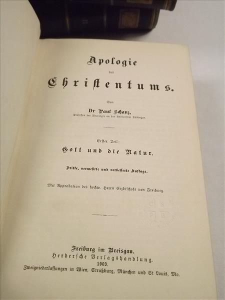 Apologie des Christentums, t. I - III, ok. 1905 r.