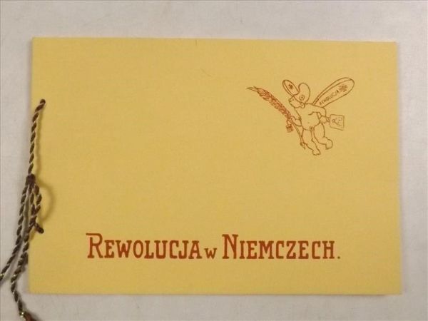 Tuwim Julian - Rewolucja w Niemczech, reprint 1919 r.